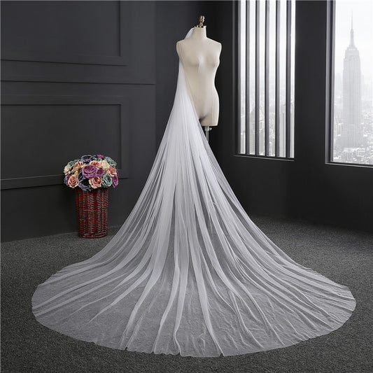 Women's Fashion Personality Tail Wedding Veil