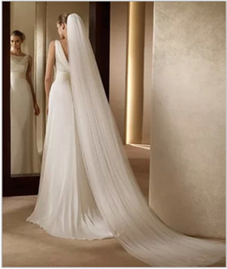 3 meters bridal veil