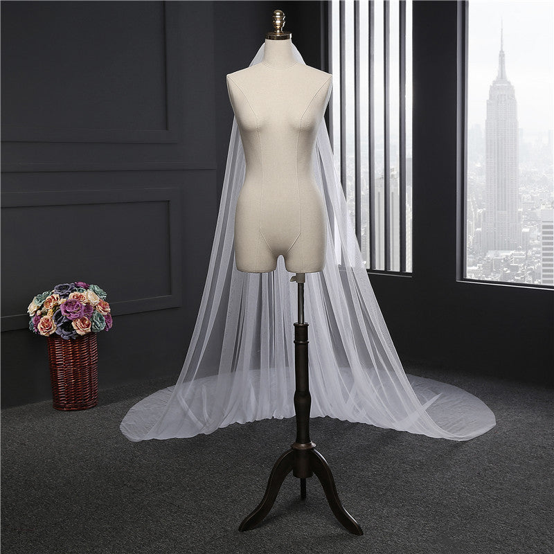 Women's Fashion Personality Tail Wedding Veil